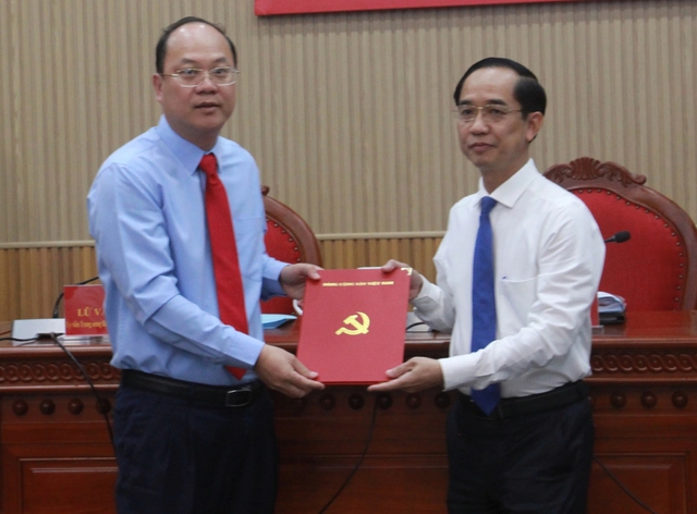 Trưởng Ban Tổ chức Hồ Thanh Thủy l&agrave;m Ph&oacute; b&iacute; thư Tỉnh ủy C&agrave; Mau  - Ảnh 1.