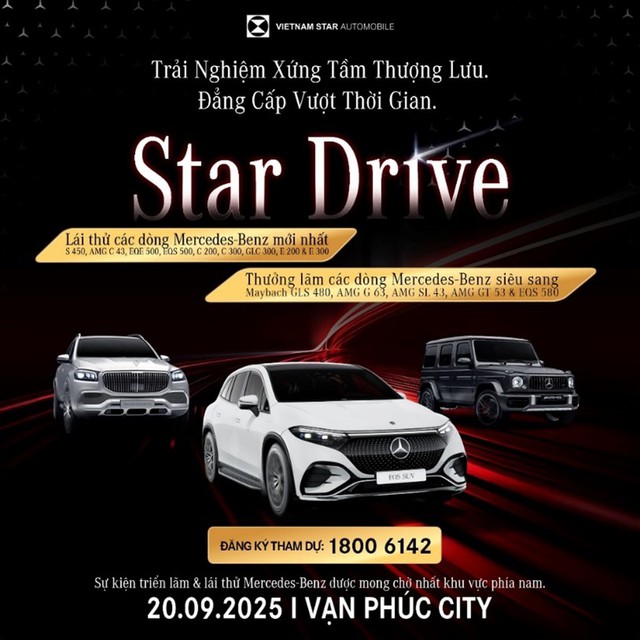 Chuỗi sự kiện lái thử và trưng bày Mercedes-Benz tại TP.HCM và Hà Nội - Ảnh 1.