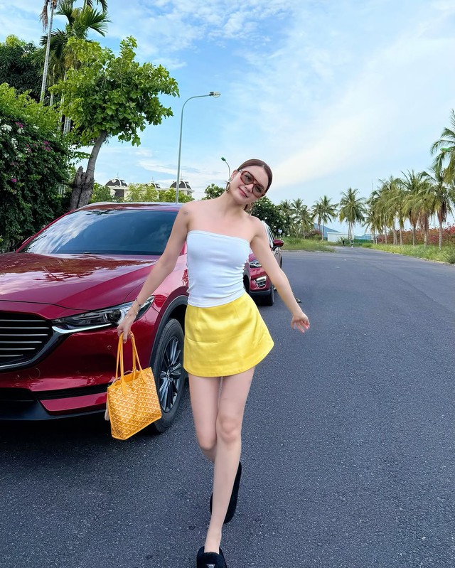 Áo ống, 'vũ khí' giúp nàng khoe trọn đường cong- Ảnh 8.