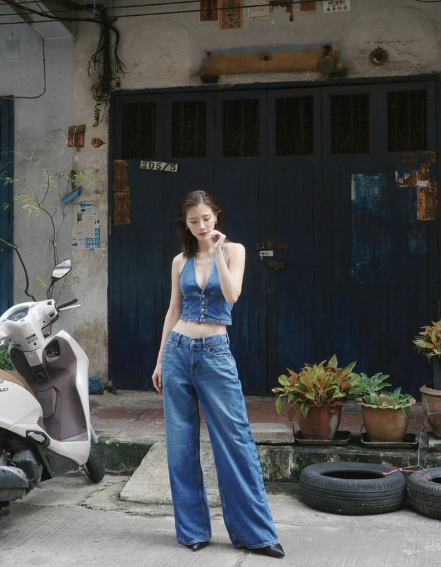 Phối nguyên set đồ denim giúp nàng chất hơn bao giờ hết- Ảnh 8.