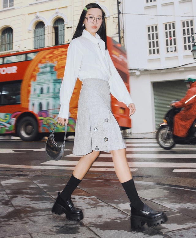 Chọn phong cách collegiate - nàng trẻ trung và thanh lịch khó cưỡng- Ảnh 2.