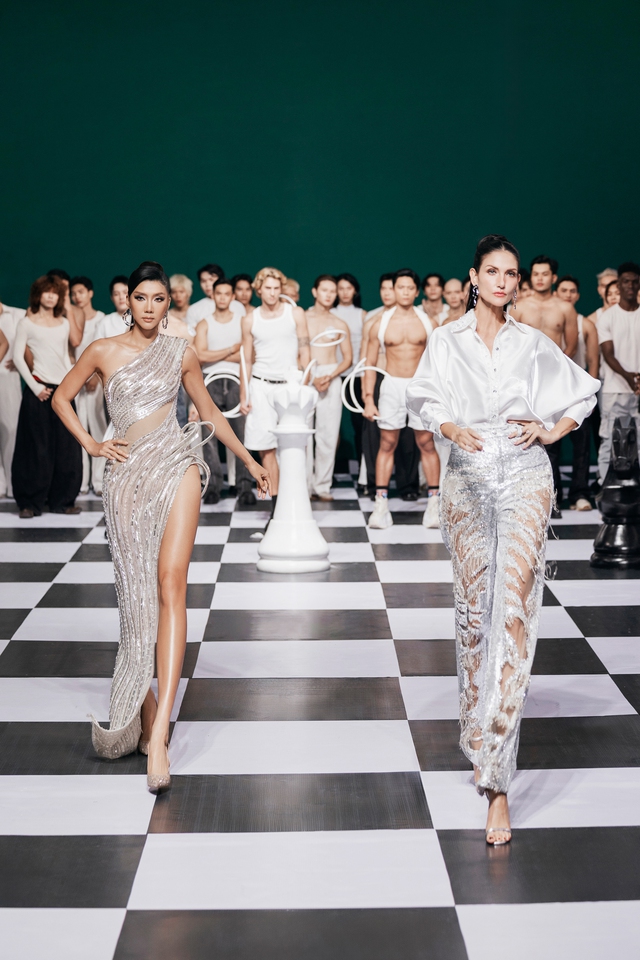 Ngọc Quyên từ Mỹ về nước ngồi 'ghế nóng' cùng siêu mẫu Thái Lan - Ảnh 2.