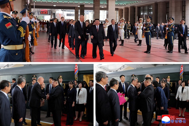 Ông Kim Jong-un đã đến Bắc Kinh - Ảnh 1.