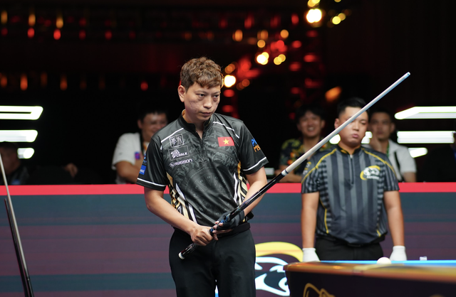 Ho&agrave;ng Sao b&ugrave;ng nổ ở giải v&ocirc; địch thế giới 10 bi nam 2025- Ảnh 1.