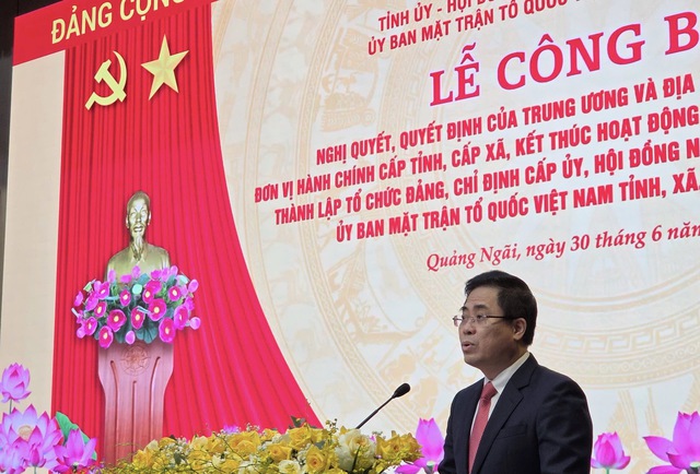 Quảng Ngãi thành lập 2 tổ công tác tháo gỡ khó khăn cho chính quyền 2 cấp - Ảnh 1.