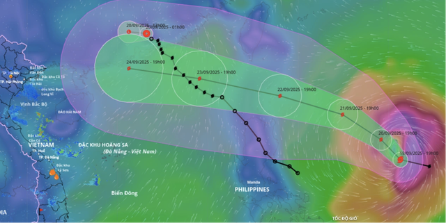B&atilde;o Ragasa mạnh l&ecirc;n cấp 12, Biển Đ&ocirc;ng sẽ c&oacute; s&oacute;ng cao 10 m- Ảnh 1.