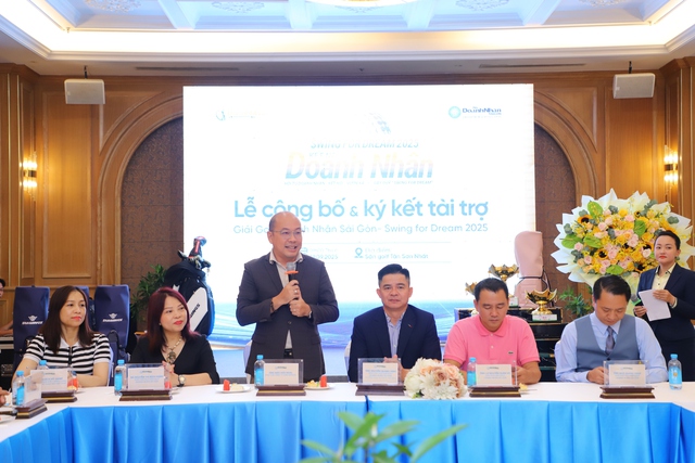 Giải golf doanh nhân Sài Gòn nối nhịp cầu nhân ái, cú ‘hole in one’ trị giá 1,8 tỉ đồng- Ảnh 1.