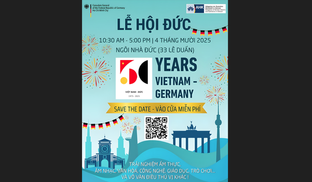 Tưng bừng Lễ hội Đức tại TP.HCM ngày 4.10 - Ảnh 1.