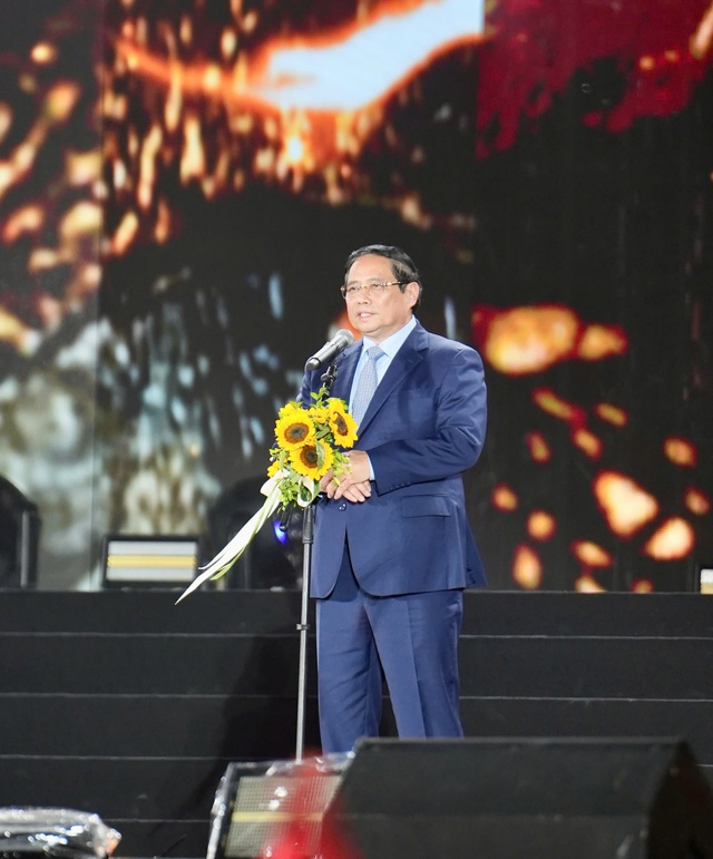 Thủ tướng Phạm Minh Chính đề cao công nghiệp văn hóa tại V Fest - Ảnh 1.