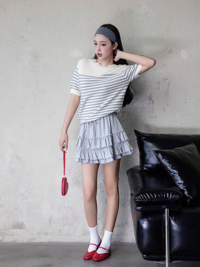 Hóa thành bản tình ca mùa thu với chân váy tầng - Ảnh 2.