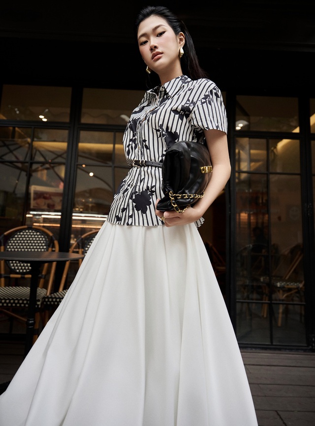 Sơ mi - kiểu áo 'vạn năng' giúp nàng biến hóa trong mọi cuộc hẹn- Ảnh 3.