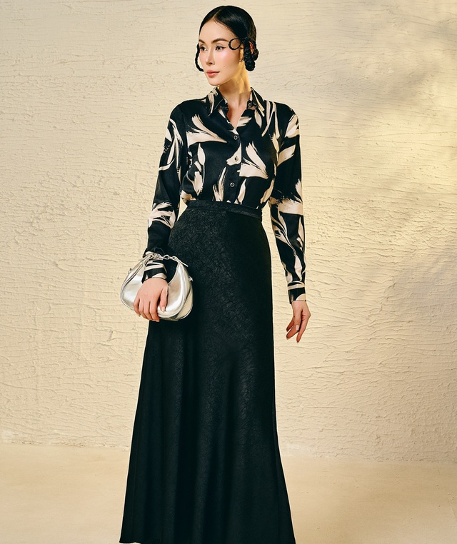 Váy áo họa tiết là nốt nhạc rực rỡ trong tủ đồ- Ảnh 6.