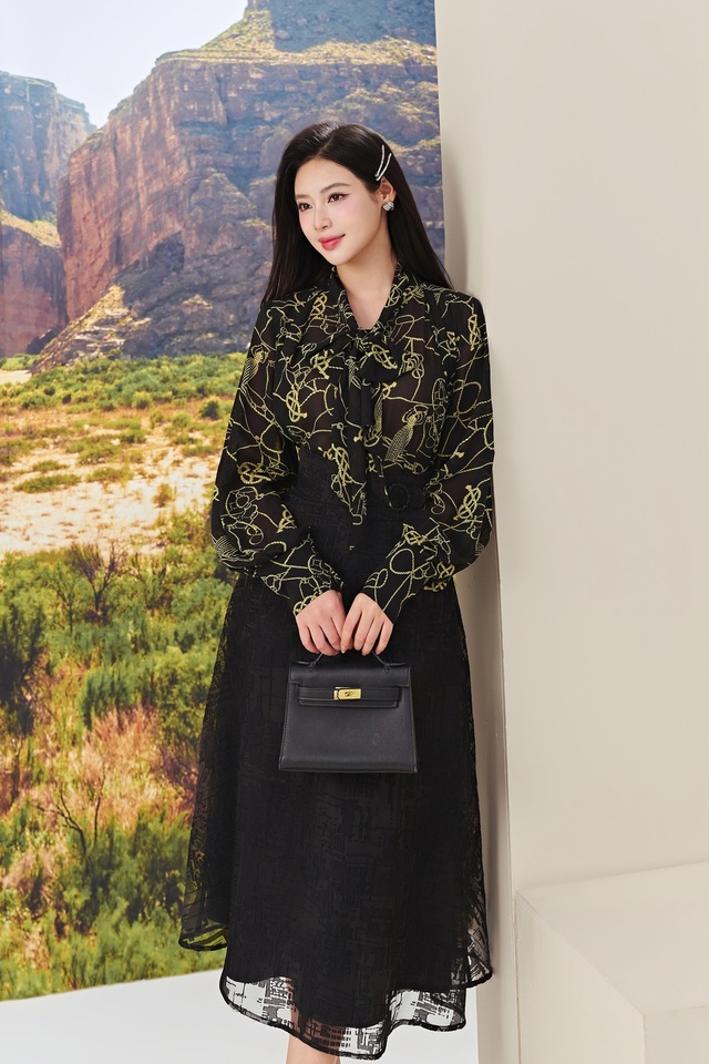 Sơ mi - kiểu áo 'vạn năng' giúp nàng biến hóa trong mọi cuộc hẹn- Ảnh 8.