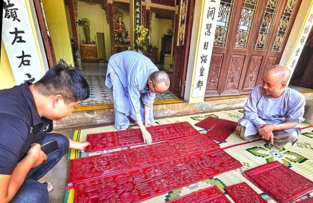Tiếp nối mạch nguồn Di sản thế giới Mộc bản triều Nguyễn- Ảnh 1. Tiếp nối mạch nguồn Di sản thế giới Mộc bản triều Nguyễn- Ảnh 1.