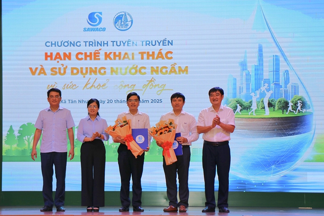 SAWACO cùng TP.HCM trám lấp giếng khoan, bảo vệ mạch nước ngầm- Ảnh 1.