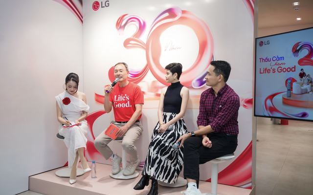 LG đ&aacute;nh dấu 30 năm c&oacute; mặt tại thị trường Việt Nam - Ảnh 1.