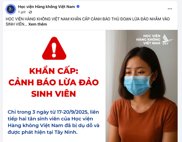 Chỉ 3 ngày, 2 tân sinh viên ở TP.HCM bị lừa, được tìm thấy ở Tây Ninh - Ảnh 1.