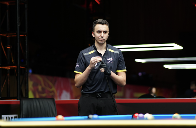 C&uacute; sốc ở giải billiards v&ocirc; địch thế giới 10 bi nam 2025: Ng&ocirc;i sao Fedor Gorst bị loại 
- Ảnh 1.