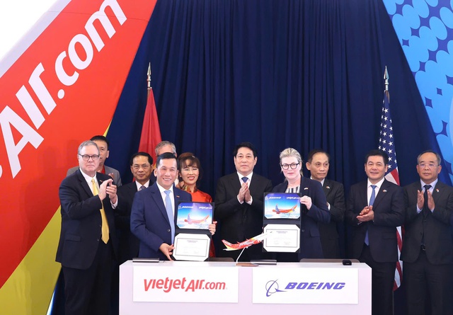 Vietjet nhận bàn giao tàu bay Boeing đầu tiên, dấu mốc 30 năm quan hệ Việt Nam – Mỹ- Ảnh 2.