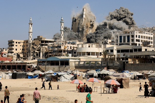 Mỹ muốn các nước Ả Rập và Hồi giáo đưa lực lượng quân sự đến Gaza? - Ảnh 1.