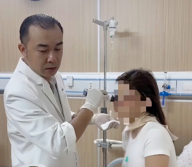 Phẫu thuật thành công khắc phục biến chứng do tiêm filler ở Bệnh viện Đa khoa quốc tế Minh Anh - Ảnh 1.