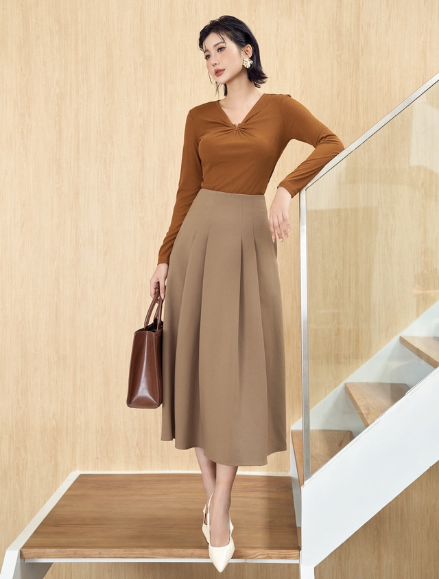 Sắc nâu trầm ấm, gam màu thu đẹp nhất mùa- Ảnh 7.