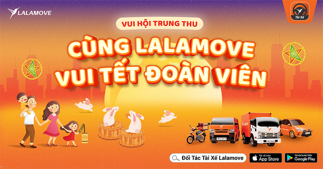 Lalamove mang Trung Thu ấm áp đến từng …