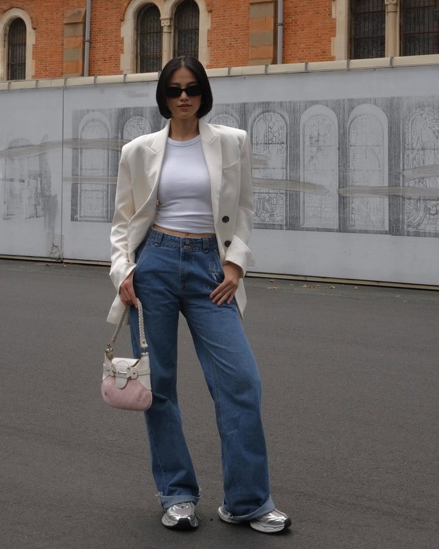 Áo blazer, 'chiếc chìa khóa vàng' cho vẻ ngoài thanh lịch - Ảnh 3.