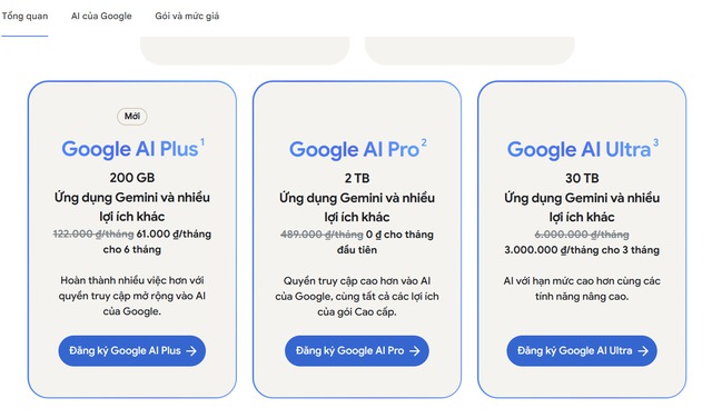 Google tung gói AI Plus 'giá mềm' cho người Việt - Ảnh 1.