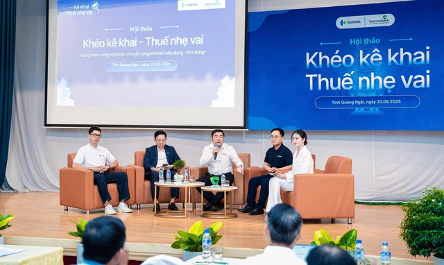 KiotViet tiếp sức hộ kinh doanh khoán tại Quảng Ngãi chuyển đổi lên kê khai - Ảnh 1.