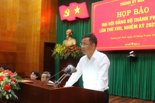 Đai hội Đảng bộ TP.Huế kỳ vọng đưa ra những giải ph&aacute;p đột ph&aacute; cho sự ph&aacute;t triển TP- Ảnh 1.