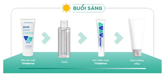Cách sử dụng kem chấm mụn Trioderma chuẩn chuyên gia: Bí kíp hết mụn, ngăn tái phát!- Ảnh 10. Cách sử dụng kem chấm mụn Trioderma chuẩn chuyên gia: Bí kíp hết mụn, ngăn tái phát!- Ảnh 10.