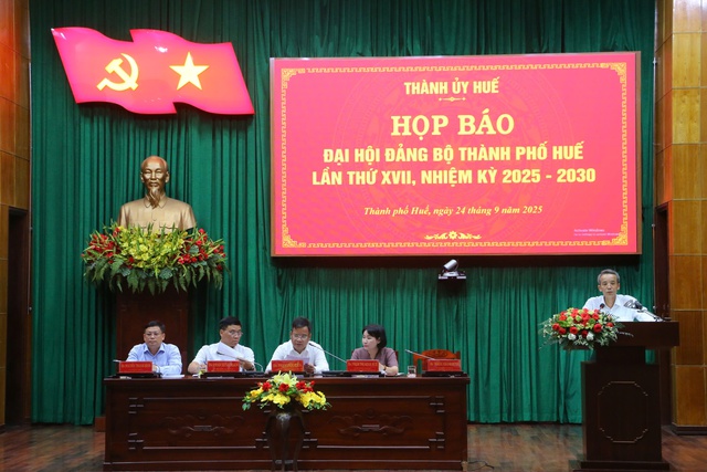 Đai hội Đảng bộ TP.Huế kỳ vọng đưa ra những giải ph&aacute;p đột ph&aacute; cho sự ph&aacute;t triển TP- Ảnh 2.