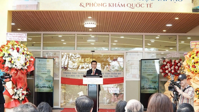 BV Quốc tế City ra mắt: Trung tâm Thẩm mỹ - Y học tái tạo, Pk Quốc tế- Ảnh 3. BV Quốc tế City ra mắt: Trung tâm Thẩm mỹ - Y học tái tạo, Pk Quốc tế- Ảnh 3.