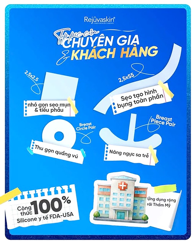 Tại sao chuyên gia ngoại khoa Chọn silicone sheet để ngừa sẹo sau phẫu thuật?- Ảnh 3. Tại sao chuyên gia ngoại khoa Chọn silicone sheet để ngừa sẹo sau phẫu thuật?- Ảnh 3.