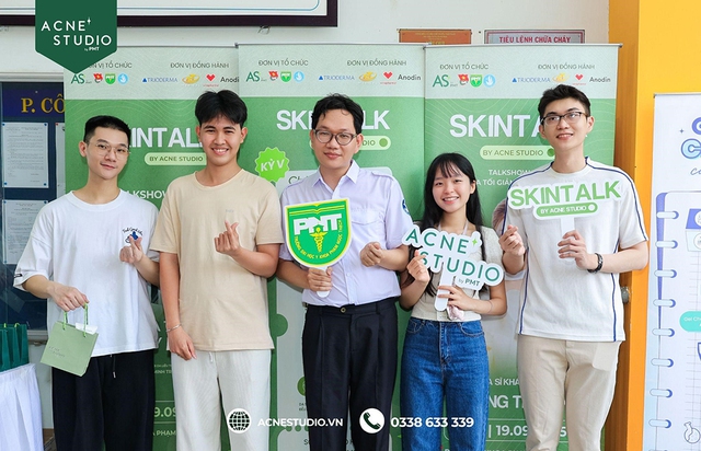 Skintalk by ACNE Studio kỳ V: Kiến thức da liễu ‘chạm’ đến cộng đồng sinh viên Y- Ảnh 2. Skintalk by ACNE Studio kỳ V: Kiến thức da liễu ‘chạm’ đến cộng đồng sinh viên Y- Ảnh 2.
