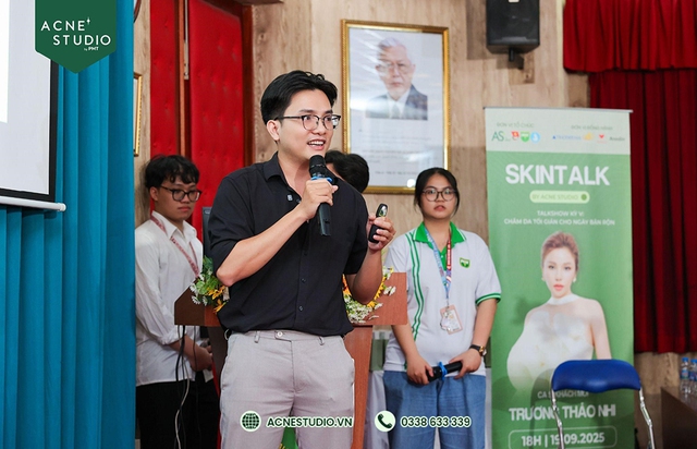 Skintalk by ACNE Studio kỳ V: Kiến thức da liễu ‘chạm’ đến cộng đồng sinh viên Y- Ảnh 6. Skintalk by ACNE Studio kỳ V: Kiến thức da liễu ‘chạm’ đến cộng đồng sinh viên Y- Ảnh 6.