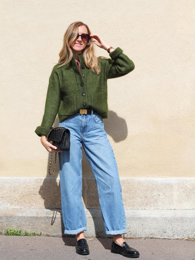 Lên đồ ngày lạnh, sành điệu bất ngờ với áo cardigan- Ảnh 7.