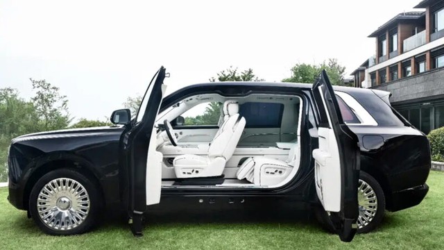 Hãng công nghệ Trung Quốc lấn sân sang ô tô, hé lộ mẫu SUV giống Rolls-Royce Cullinan - Ảnh 2.