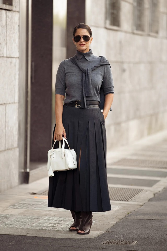 Áo thun len ngắn tay thanh lịch và ấm áp, 'ngôi sao' của mọi phong cách - Ảnh 7.