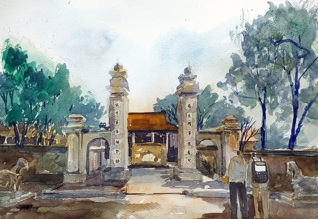 Khu di tích Nguyễn Du lưu giữ báu vật 'Truyện Kiều'- Ảnh 2. Khu di tích Nguyễn Du lưu giữ báu vật 'Truyện Kiều'- Ảnh 2.