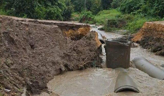 Quảng Trị: Mưa lớn trước lúc bão số 10 đổ bộ gây nhiều thiệt hại- Ảnh 2.
