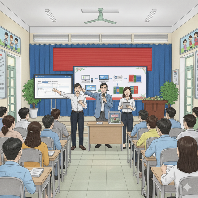 Hiệu trưởng 'đổ' vậ…