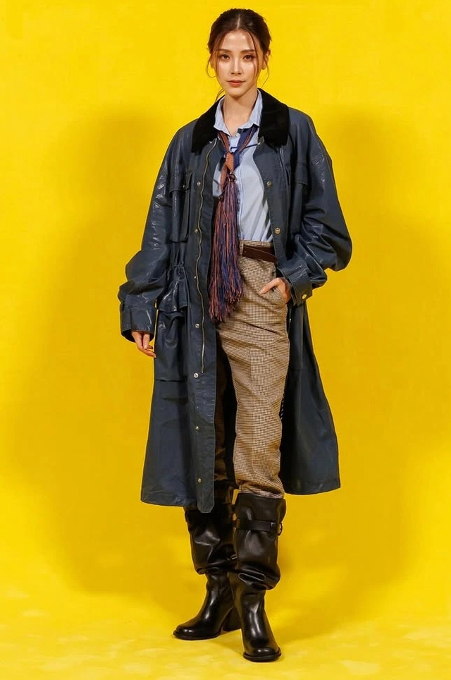 Từ da lộn đến vải nhăn cùng sắc hồng, cuộc 'nổi loạn' của thời trang - Ảnh 6.