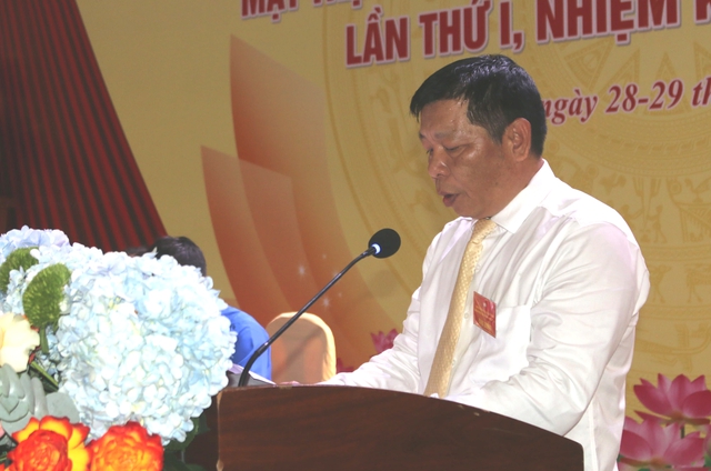 Ủy ban MTTQ Việt Nam đặc khu Côn Đảo đại hội đại biểu lần thứ nhất- Ảnh 2. Ủy ban MTTQ Việt Nam đặc khu Côn Đảo đại hội đại biểu lần thứ nhất- Ảnh 2.