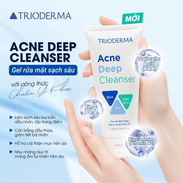 Trioderma - Thương hiệu dược mỹ phẩm chăm sóc da dầu mụn dành cho tuổi teen - Ảnh 1.