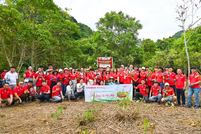 CADIVI phát động chương trình trồng cây ‘Trao mạch sống  xanh, Ươm tương lai bền vững’  - Ảnh 3.