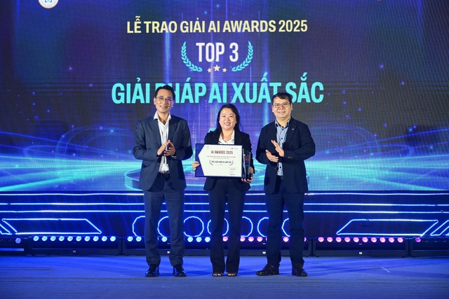 MoMo nhận cú đúp giải thưởng tại AI Awards 2025 - Ảnh 1.