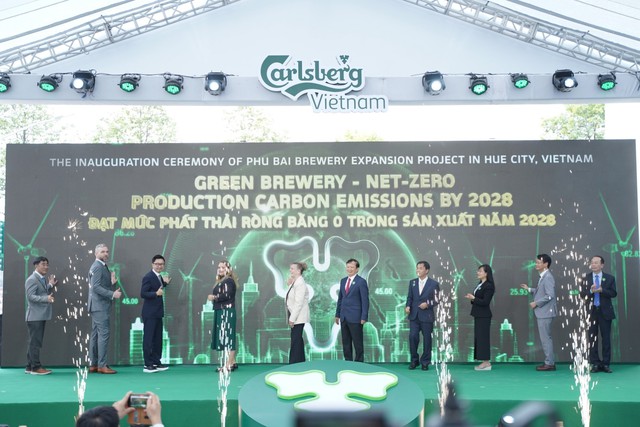 Nhà máy bia Phú Bài mở rộng: Dấu mốc phát triển bền vững của Carlsberg Việt Nam - Ảnh 3. Nhà máy bia Phú Bài mở rộng: Dấu mốc phát triển bền vững của Carlsberg Việt Nam - Ảnh 3.