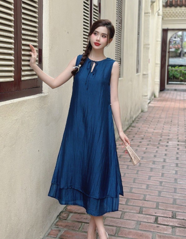 Bí quyết diện đồ lụa chuẩn sang, 'ăn gian' vóc dáng- Ảnh 5. Bí quyết diện đồ lụa chuẩn sang, 'ăn gian' vóc dáng- Ảnh 5.